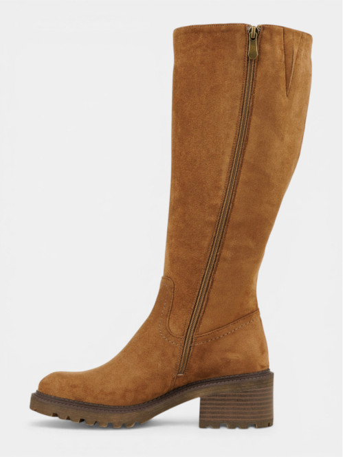 Bottes à talon camels femme...