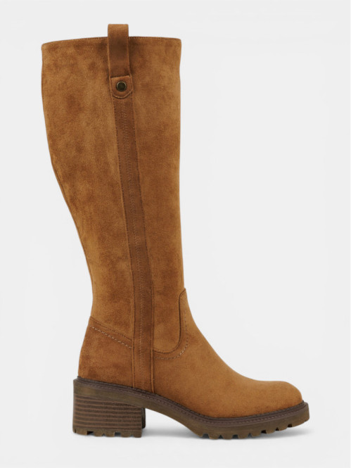 Bottes à talon camels femme...