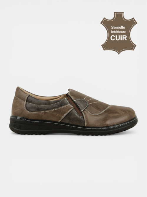 Chaussure confort bicolore...