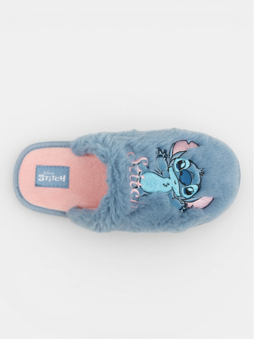 Chausson bleu Stitch femme...