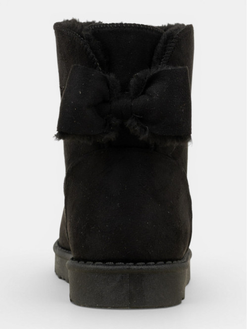 Bottines fourrées suédines...