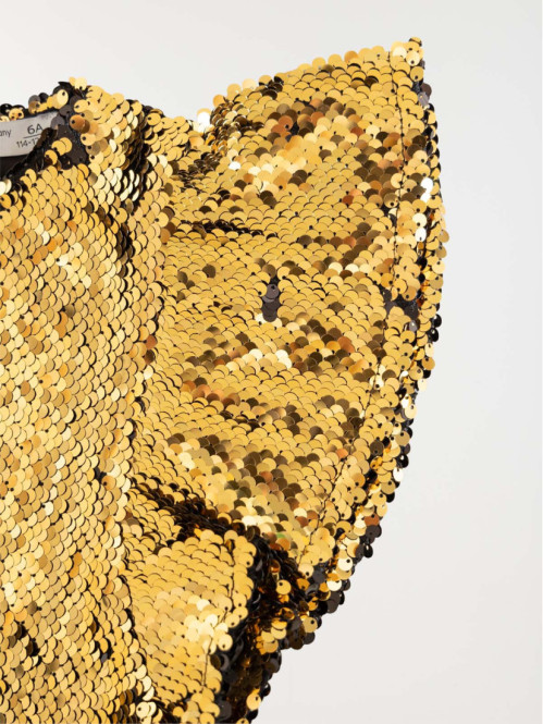 Robe à sequins réversibles...