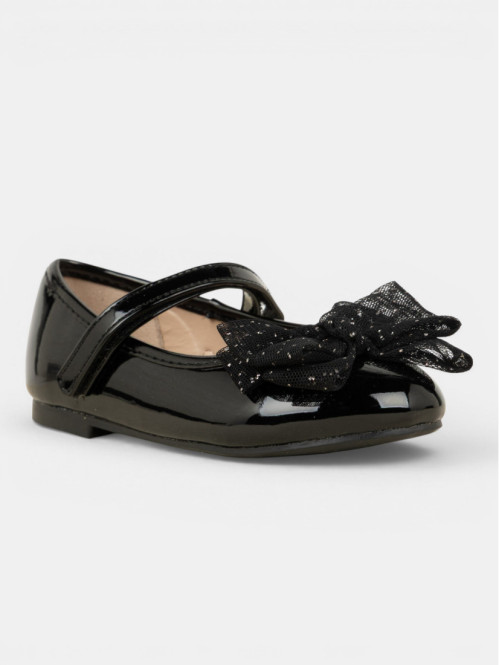 Ballerines noires vernies...