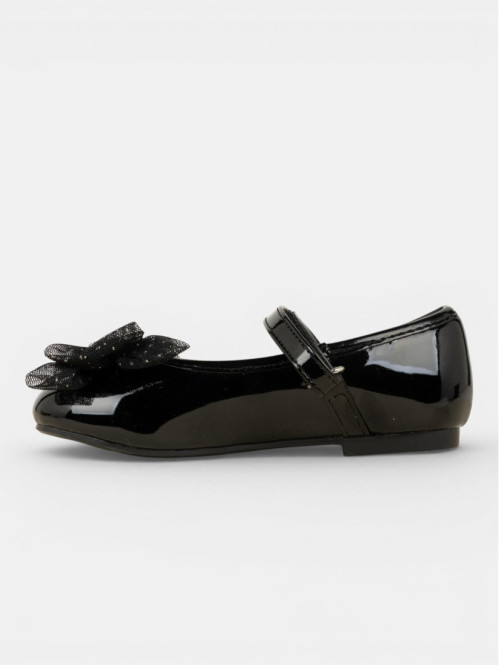 Ballerines noires vernies...