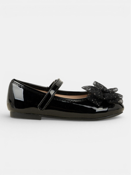 Ballerines noires vernies...