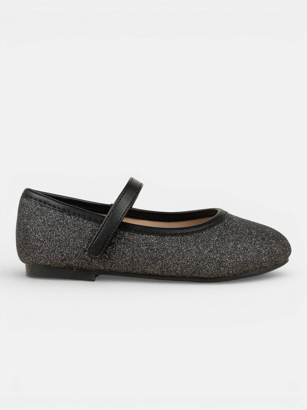 Ballerine noire paillette fille (24-30) Ballerine noire paillette fille (24-30)
