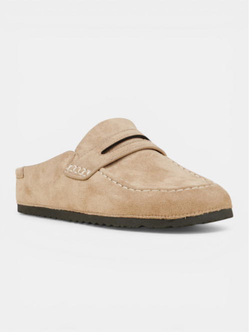 Mules forme mocassin femme...