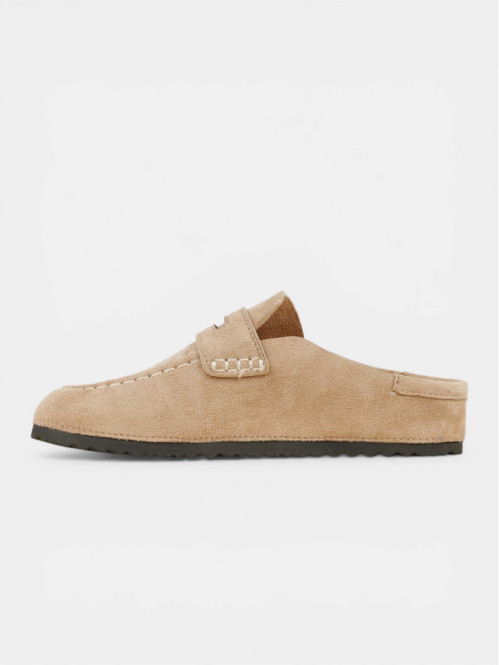Mules forme mocassin femme...