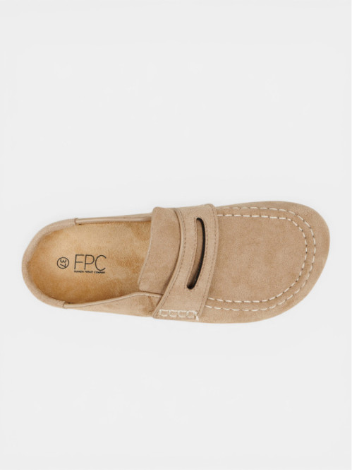 Mules forme mocassin femme...