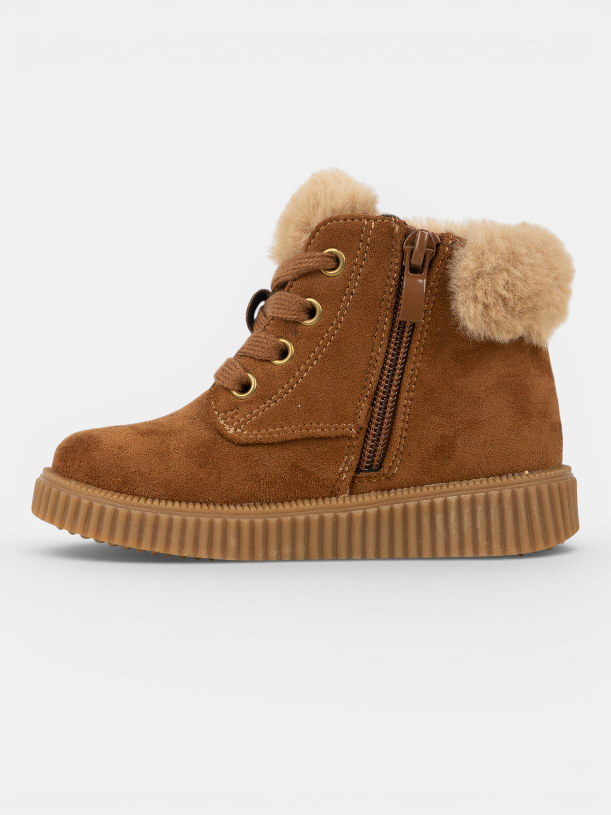 Bottines fourrées étoiles fille (24-30)