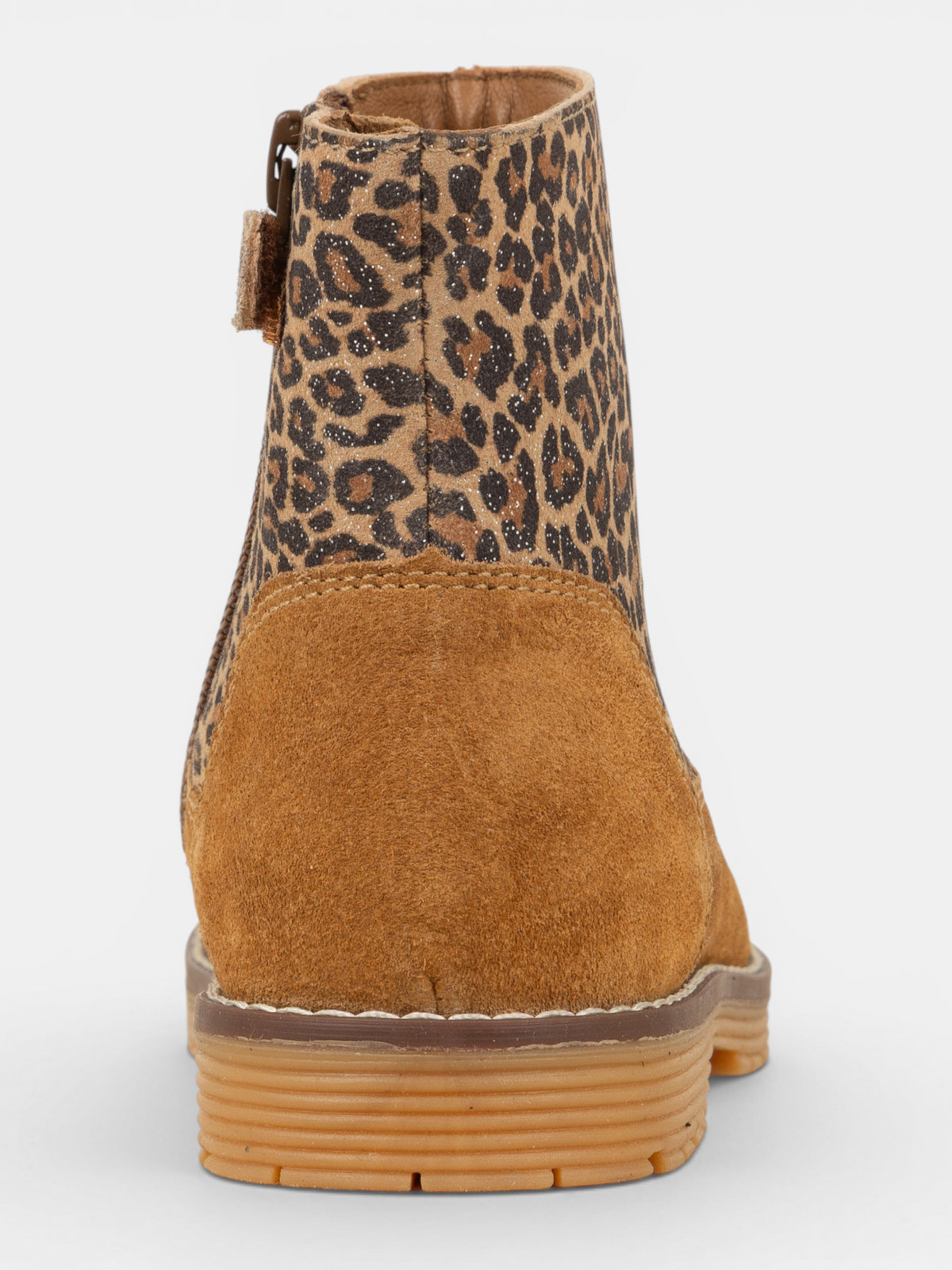 Bottine camel léopard fille (24-30)