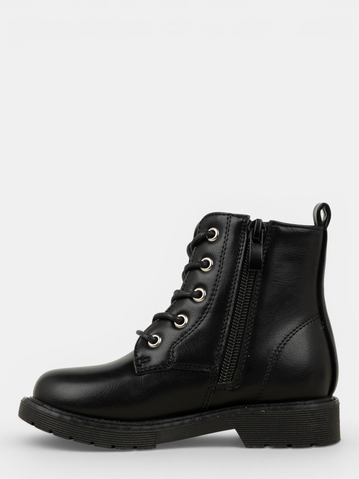 Bottines noires coeurs fille (24-30)