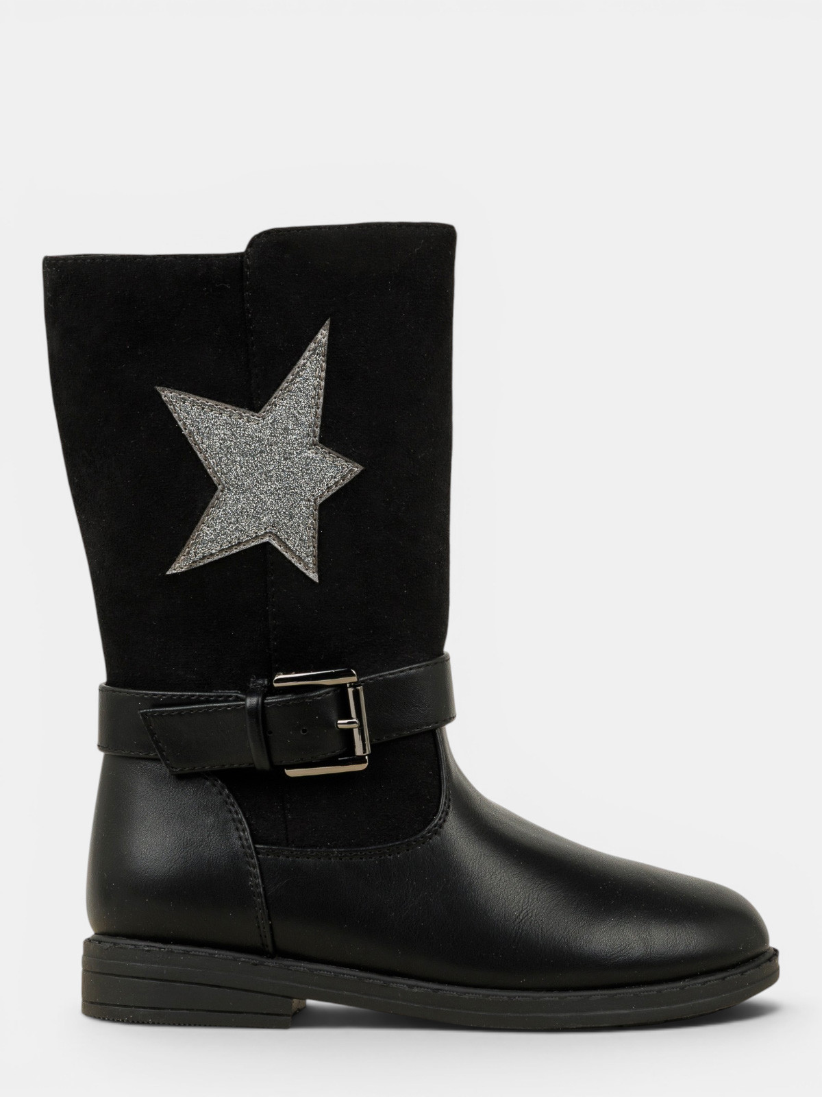 Bottes noires étoile fille (24-30) Bottes noires étoile fille (24-30)
