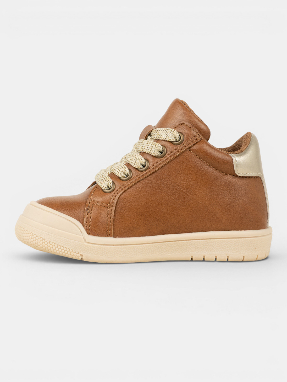 Baskets montantes camel fille (19-23) Baskets montantes camel fille (19-23)