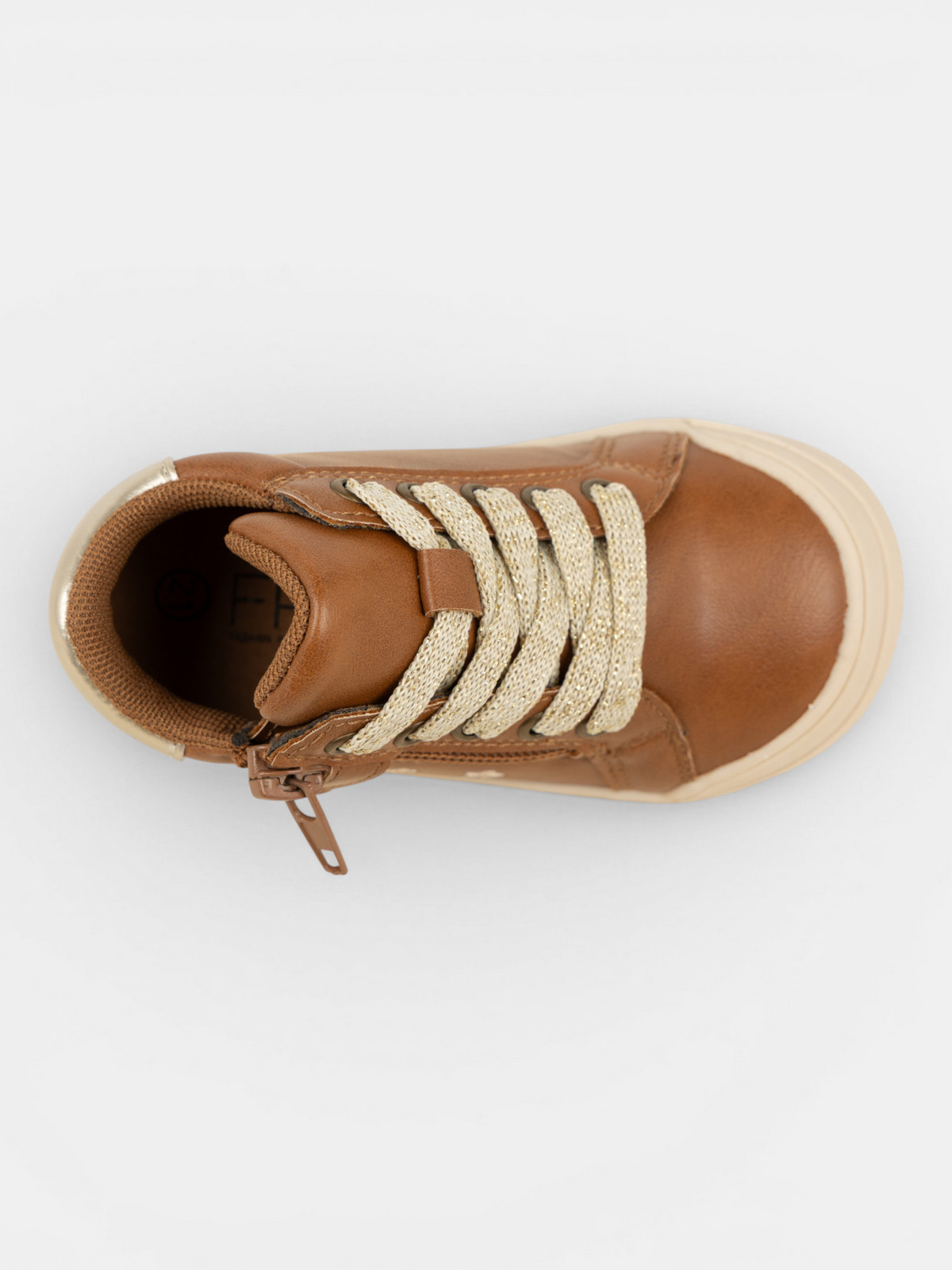 Baskets montantes camel fille (19-23) Baskets montantes camel fille (19-23)