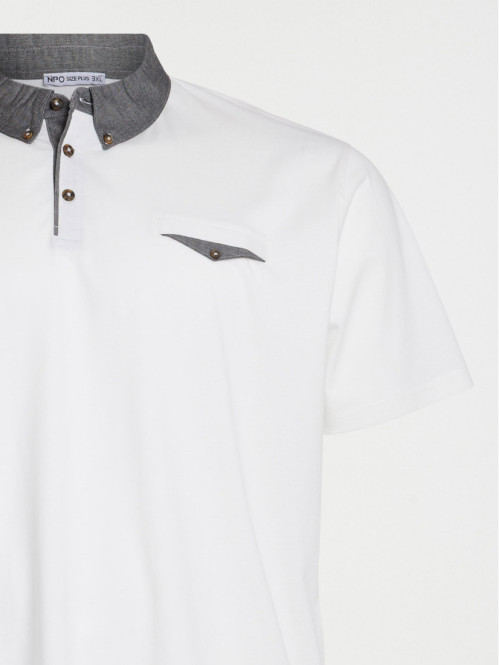 Polo ivoire grande taille...
