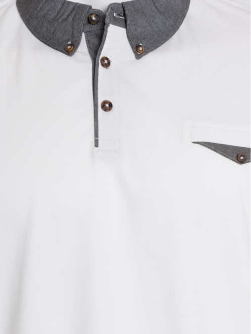 Polo ivoire grande taille...
