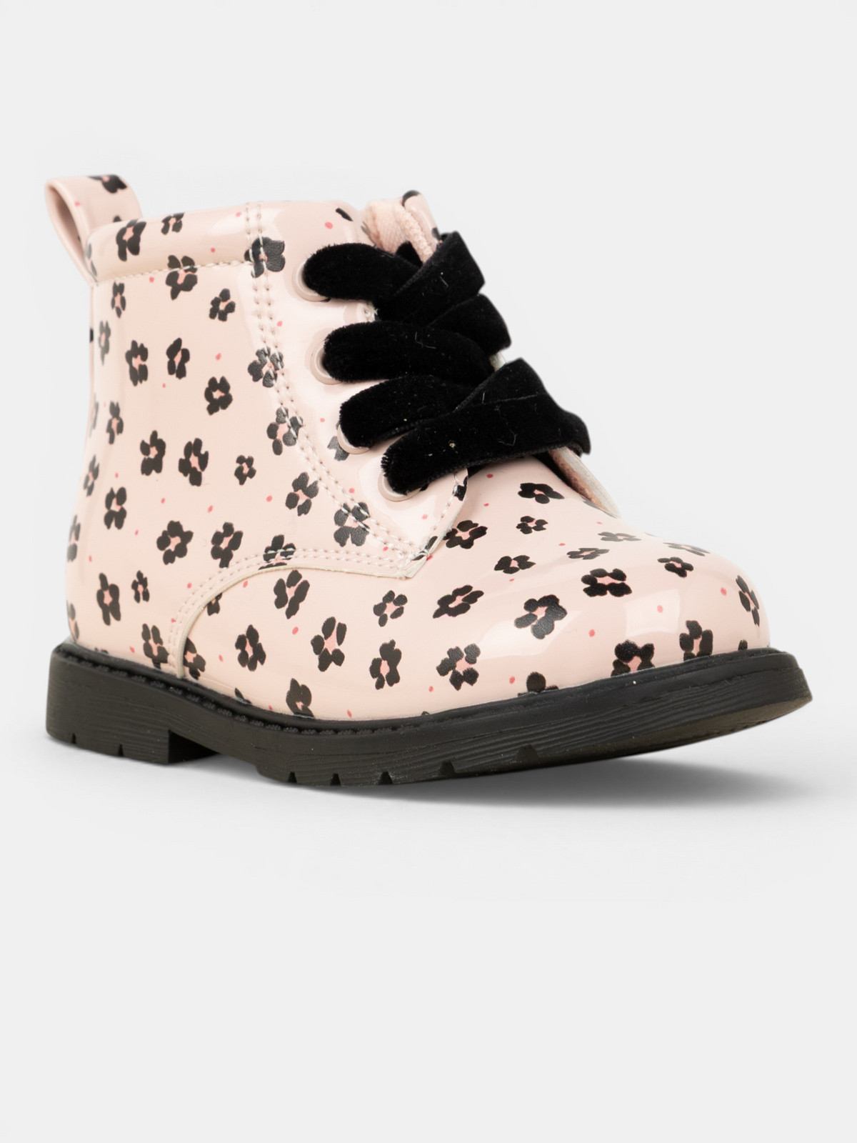 Bottines vernies fleuries fille (19-23) Bottines vernies fleuries fille (19-23)