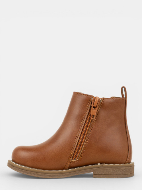 Bottines camel pailletées...