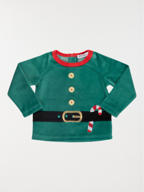 Pyjama lutin de Nöel garçon (3-24M) Pyjama lutin de Nöel garçon (3-24M)