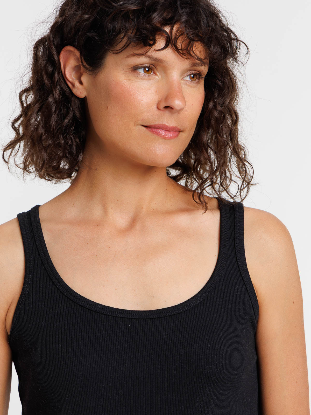 Débardeur noir femme maternité