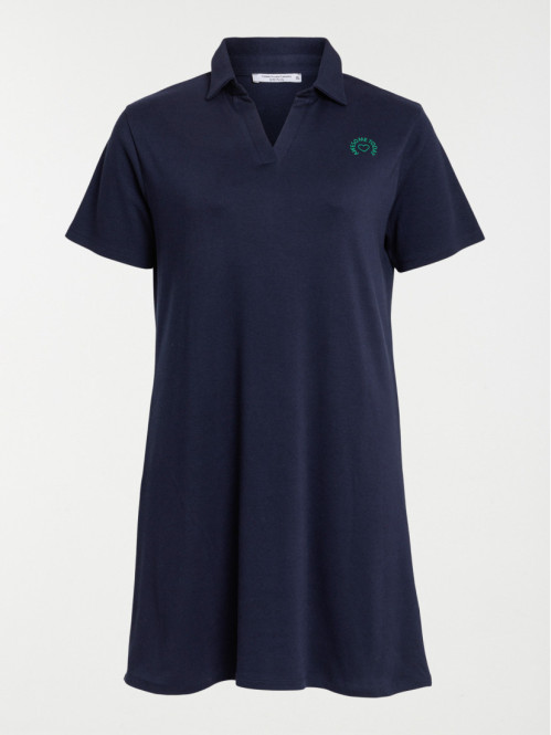 Robe polo femme grande taille
