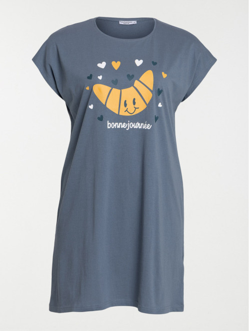 Chemise de nuit femme grande taille