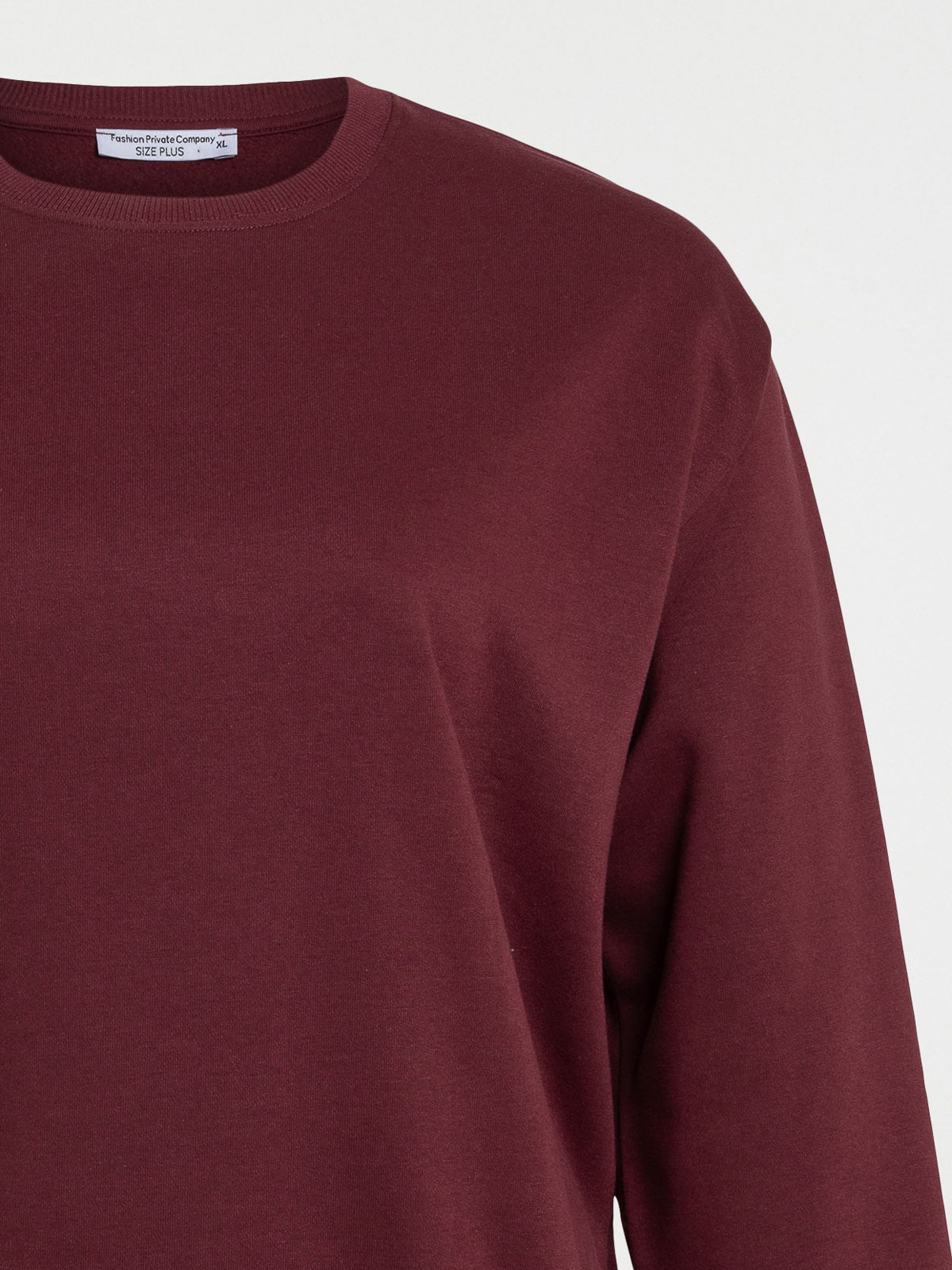 Sweat col rond grande taille femme Sweat col rond grande taille femme