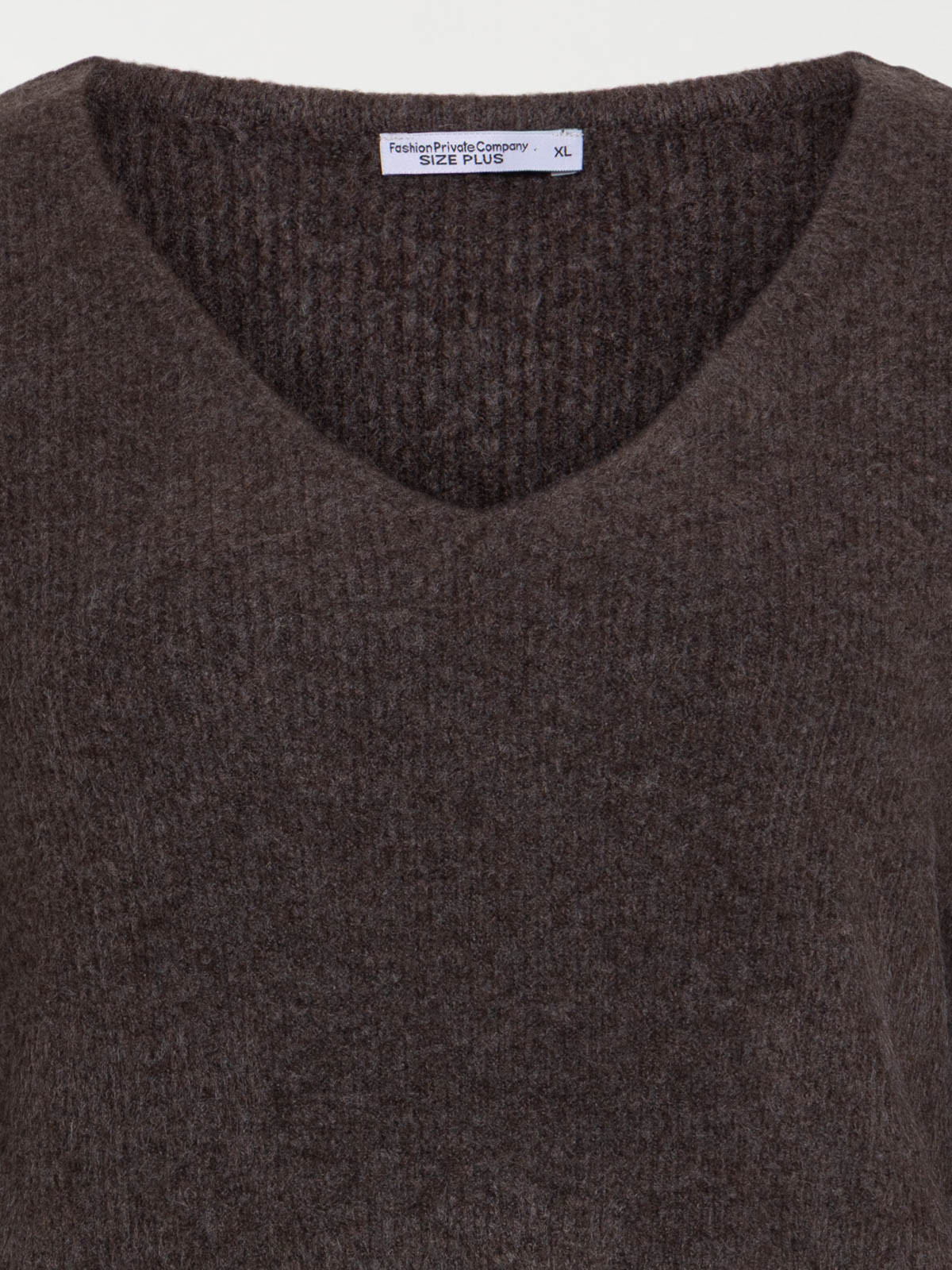 Pull black coffee grande taille femme
