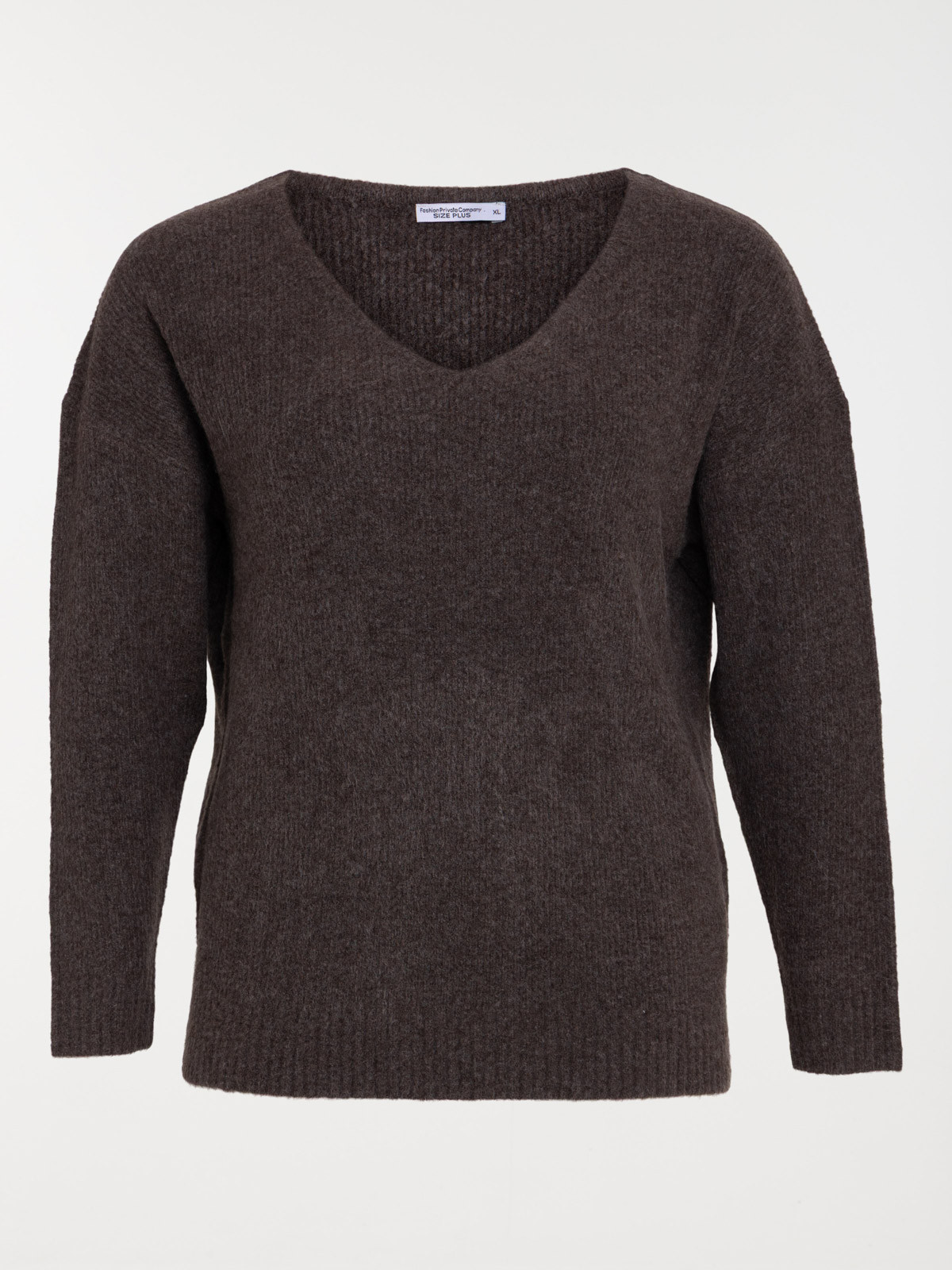Pull black coffee grande taille femme