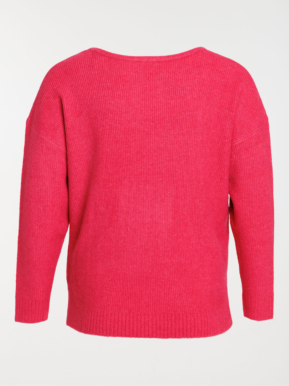 Pull rose fiesta grande taille femme Pull rose fiesta grande taille femme