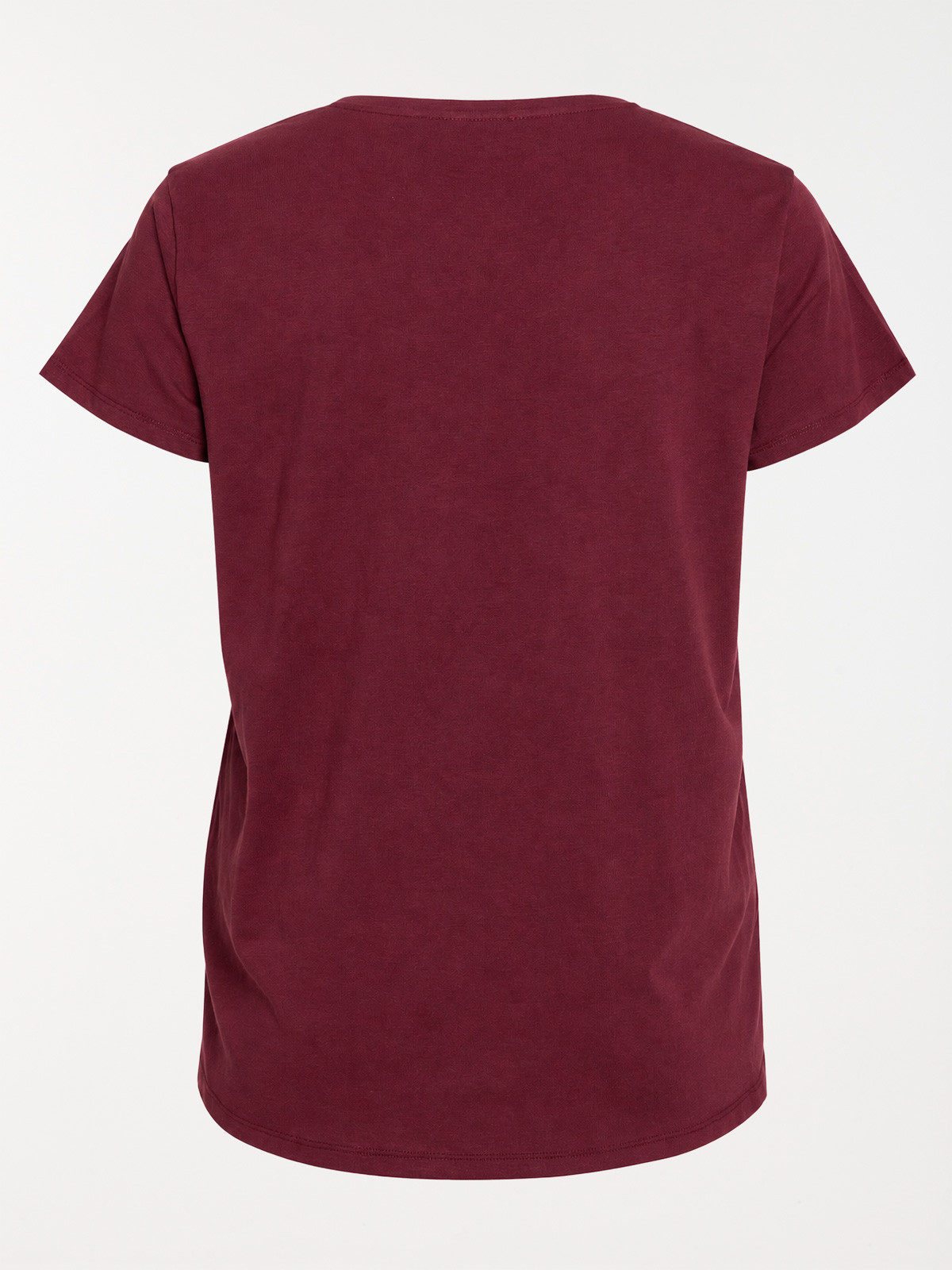 T-shirt bordeaux grande taille femme T-shirt bordeaux grande taille femme