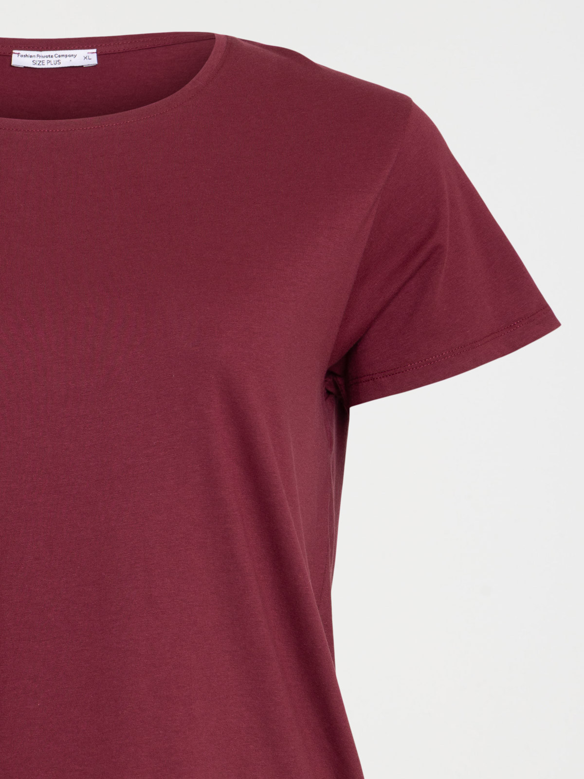 T-shirt bordeaux grande taille femme T-shirt bordeaux grande taille femme