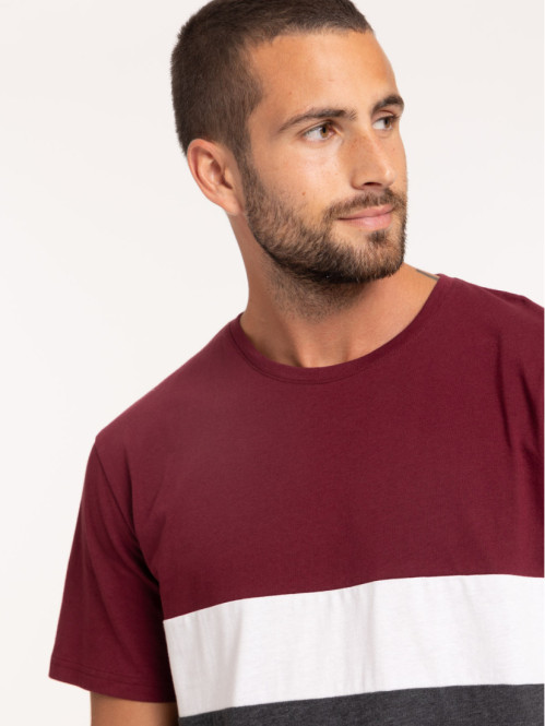 Pyjashort colorblock homme