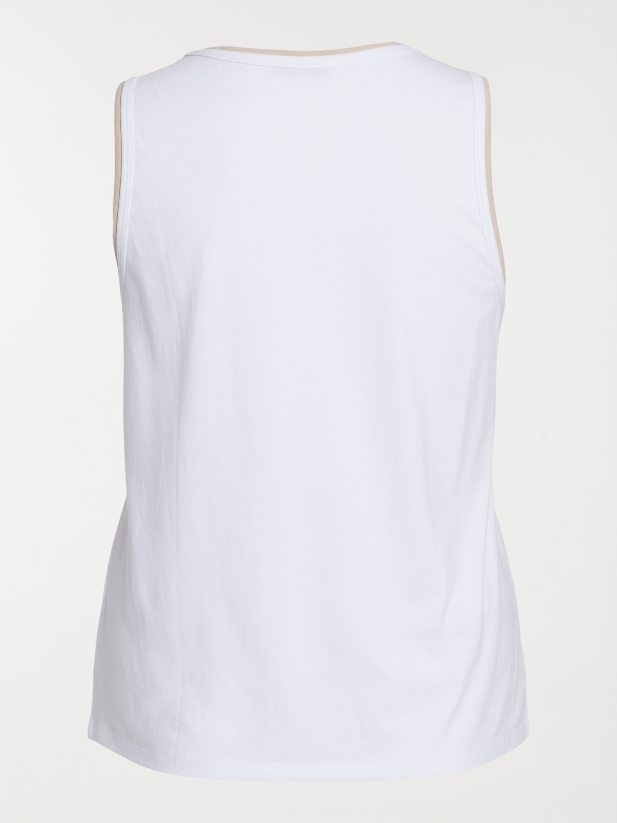 Débardeur blanc grande taille femme Débardeur blanc grande taille femme