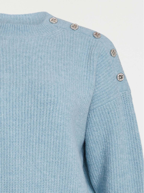 Pull col rond femme grande...