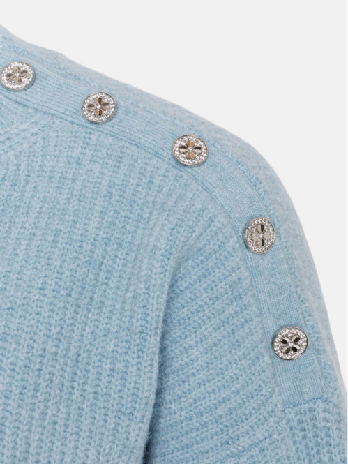 Pull col rond femme grande...