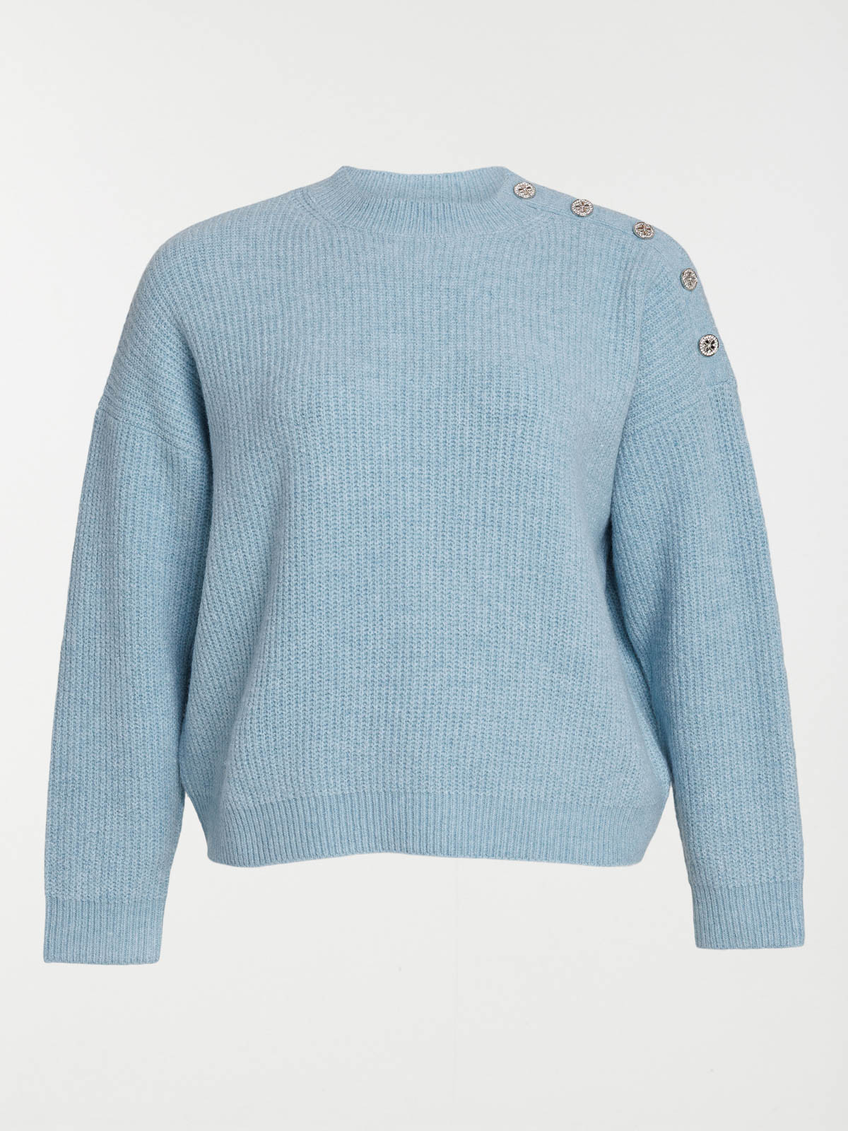 Pull col rond femme grande taille