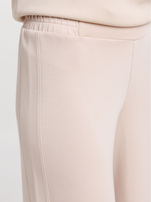 Pantalon large scuba femme