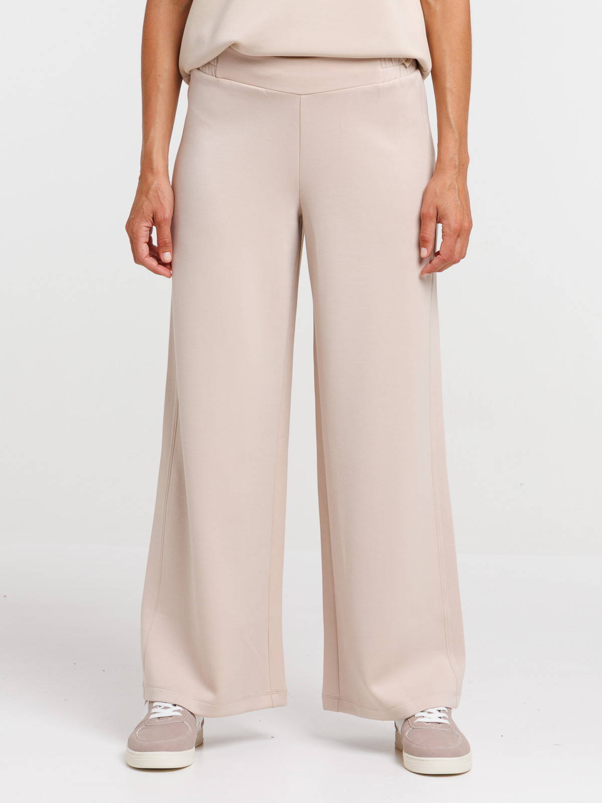 Pantalon large scuba femme Pantalon large scuba femme