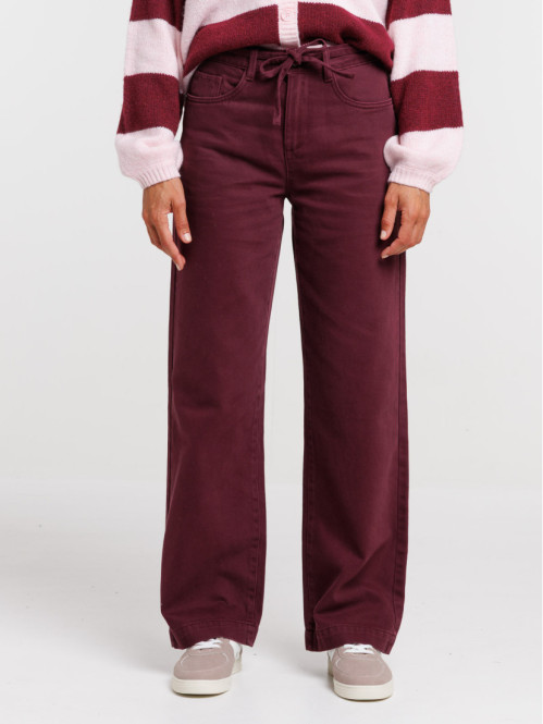 Pantalon wide leg dark...