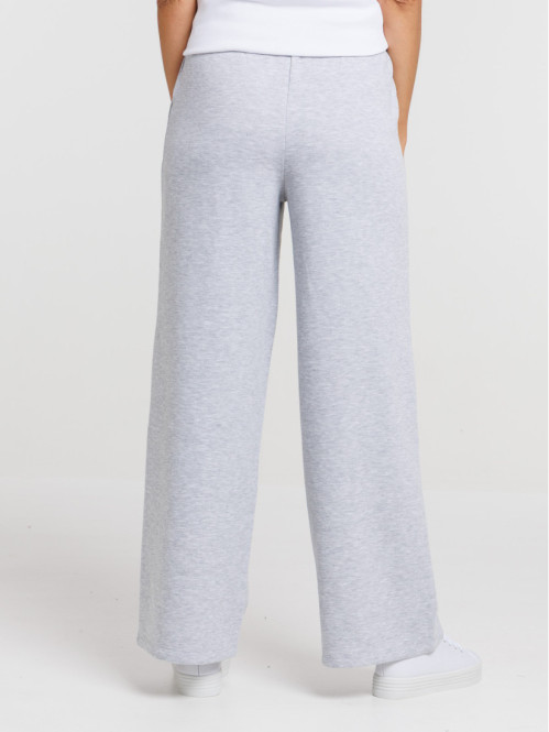 Jogging large gris clair...