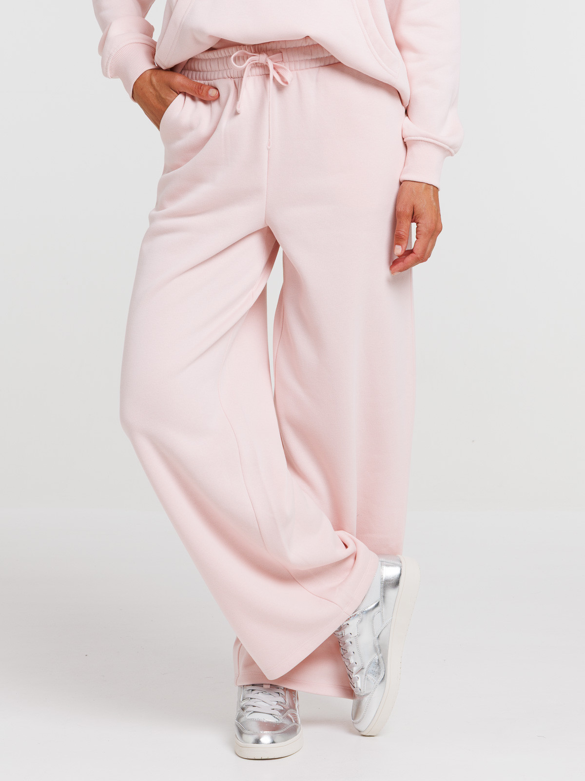 Pantalon jogging soft pink large femme Pantalon jogging soft pink large femme