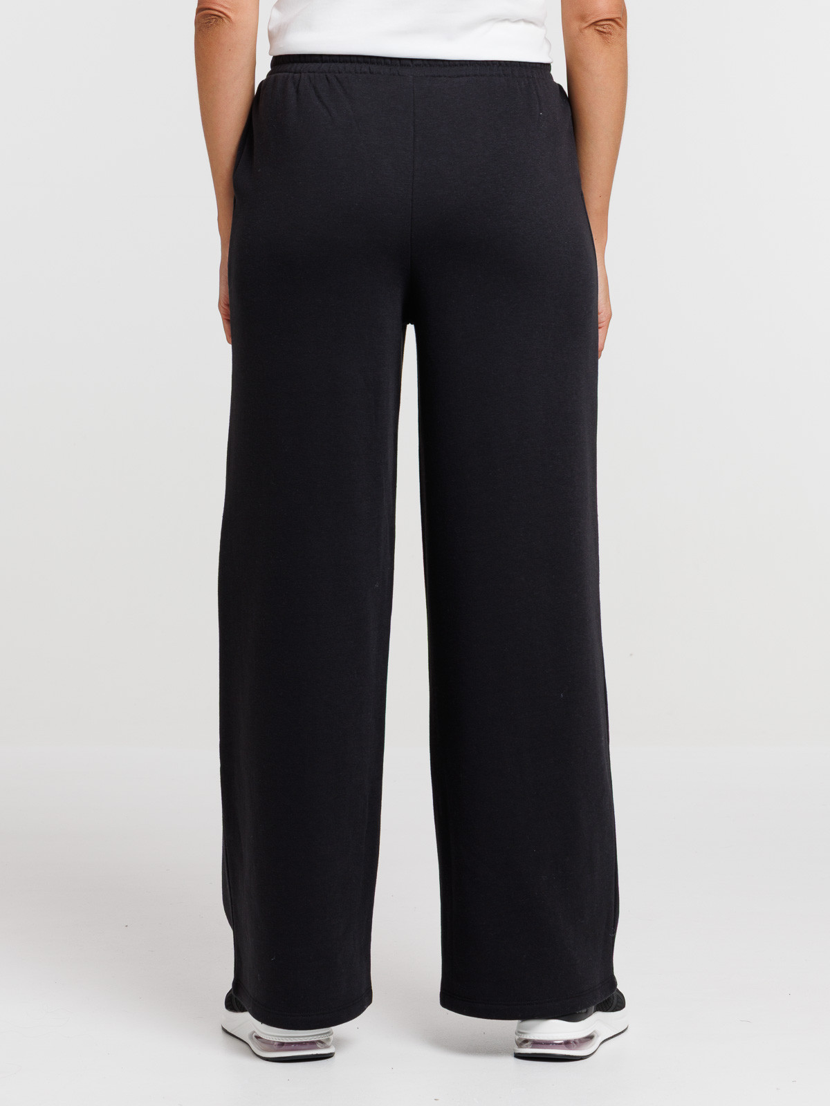 Pantalon de jogging large noir femme