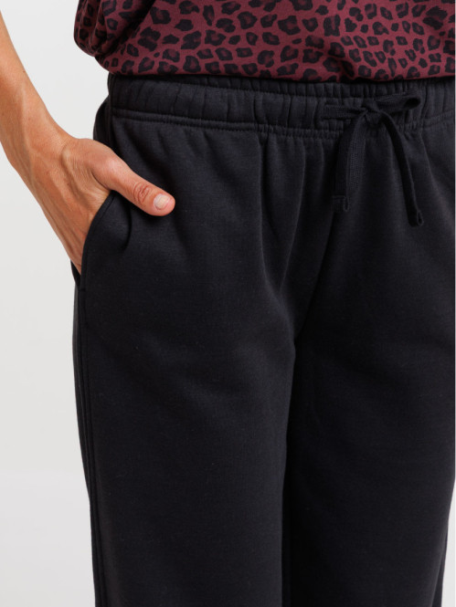 Pantalon de jogging noir femme