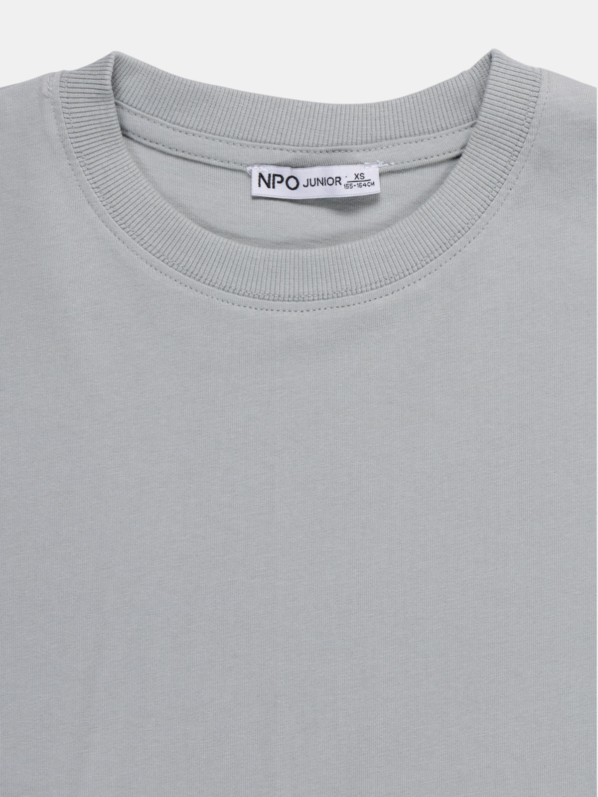 T-shirt uni gris garçon (XXS-M) T-shirt uni gris garçon (XXS-M)