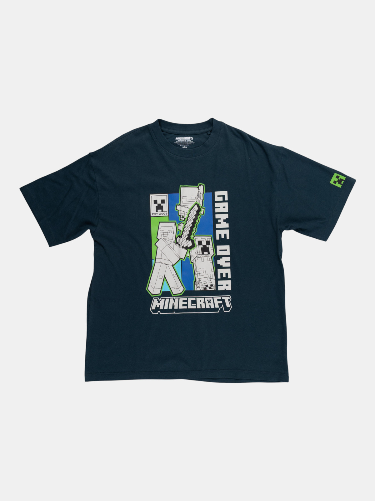 T-shirt MINECRAFT garçon (XXS-M)