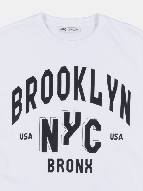 T-shirt Brooklyn NYC garçon...