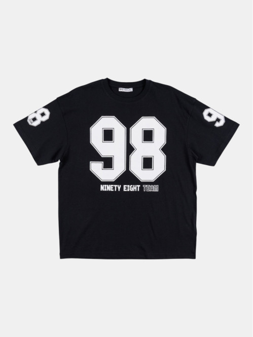 T-shirt noir 98 team garçon...