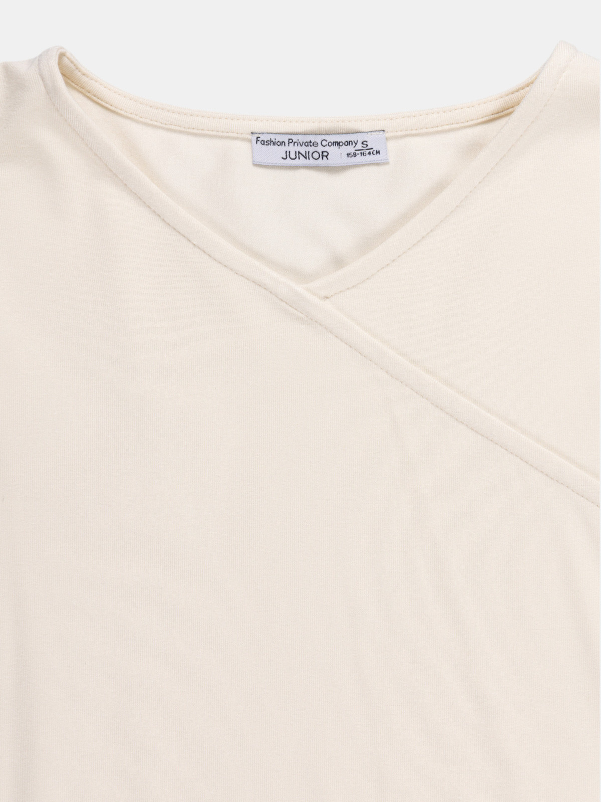 T-shirt col V fille (XXS-M)